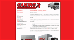 Desktop Screenshot of gaming-direct.co.uk